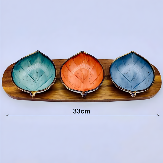 Nuts Bowl Set - 3 Pcs